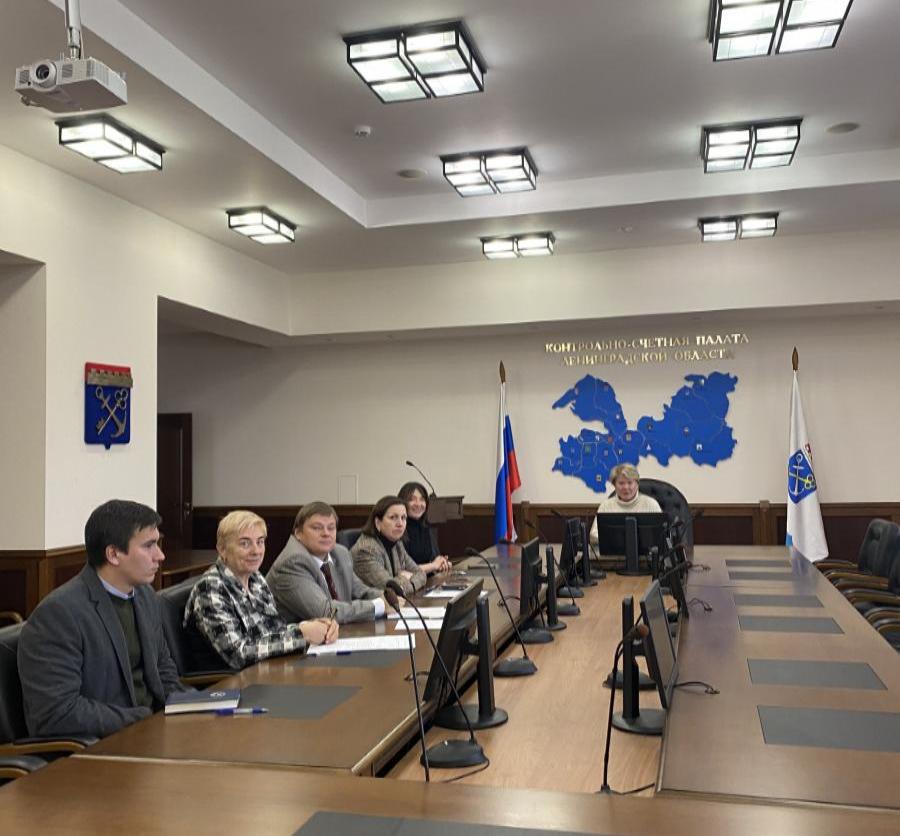 Заседание Коллегии Контрольно-счетной палаты Ленинградской области