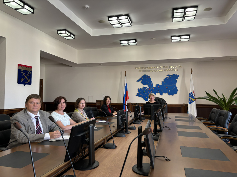 Заседание коллегии Контрольно-счетной палаты Ленинградской области